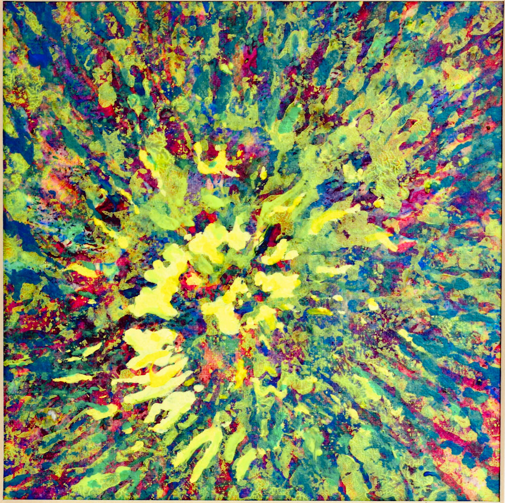 Homage To The Center Abstract Expressionism series preview, Homage To The Center #1