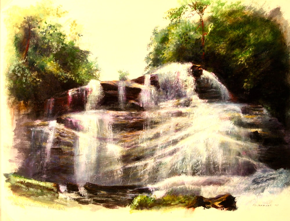 Amicalola Falls' Cascading Waterfall