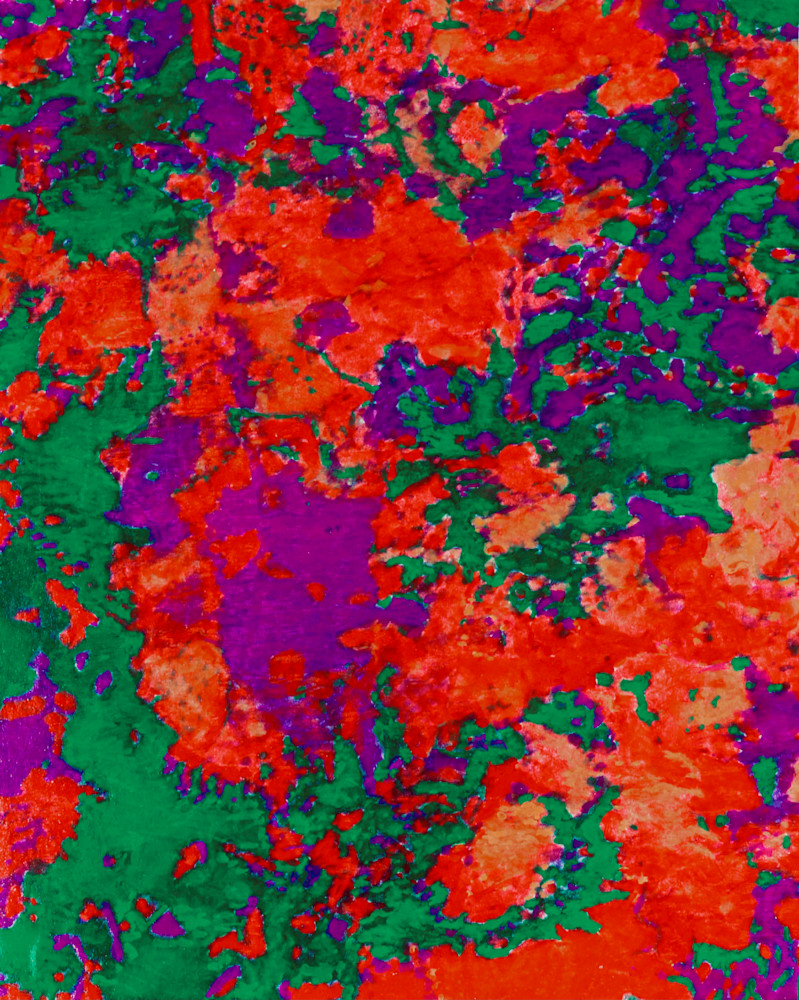 Feeling In Color Abstract Expressionism series preview, A Deep Passionate Thought