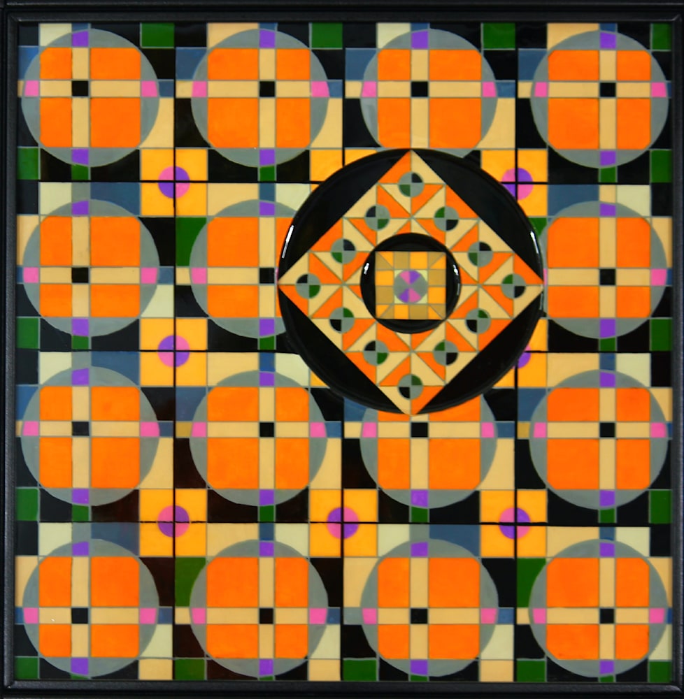“Off Center” The Balance of the Hidden Structure of the Square