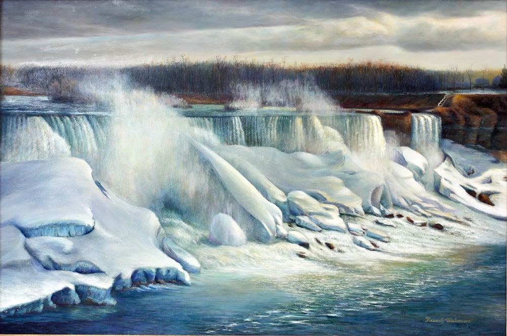 Niagara Falls In Winter